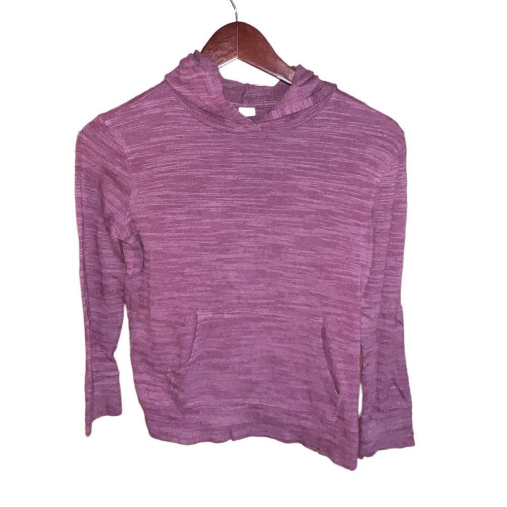Old Navy long sleeved super soft knit hoodie girls size M/8‎